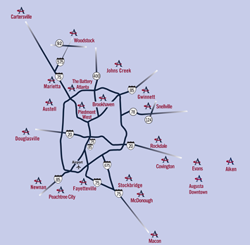 Locations Map
